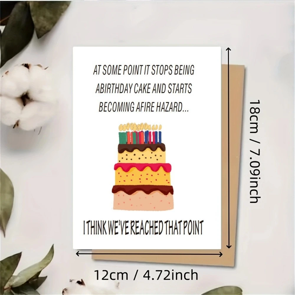 10pcs original greeting card,funny and unforgettable gifts unique and creative gifts Ladies Fun Birthday Card Humorous