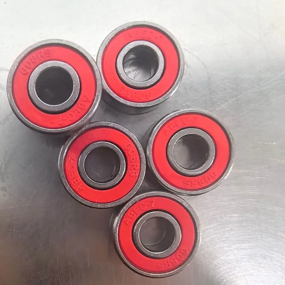 For ZTU 608ZZ Miniature Ball Bearing 8x22x7 Carbon Steel Rolling Set Shielded Spare Part For Inline Skate Spinners