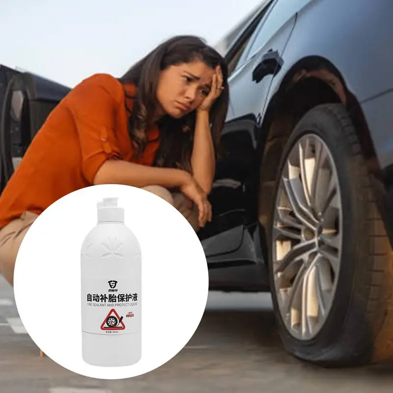 

Car Tire Repair Sealant Multipurpose Flat Tire Repair Sealant 500ml Low-Temperature Resistant Tire Sealant For Scooters