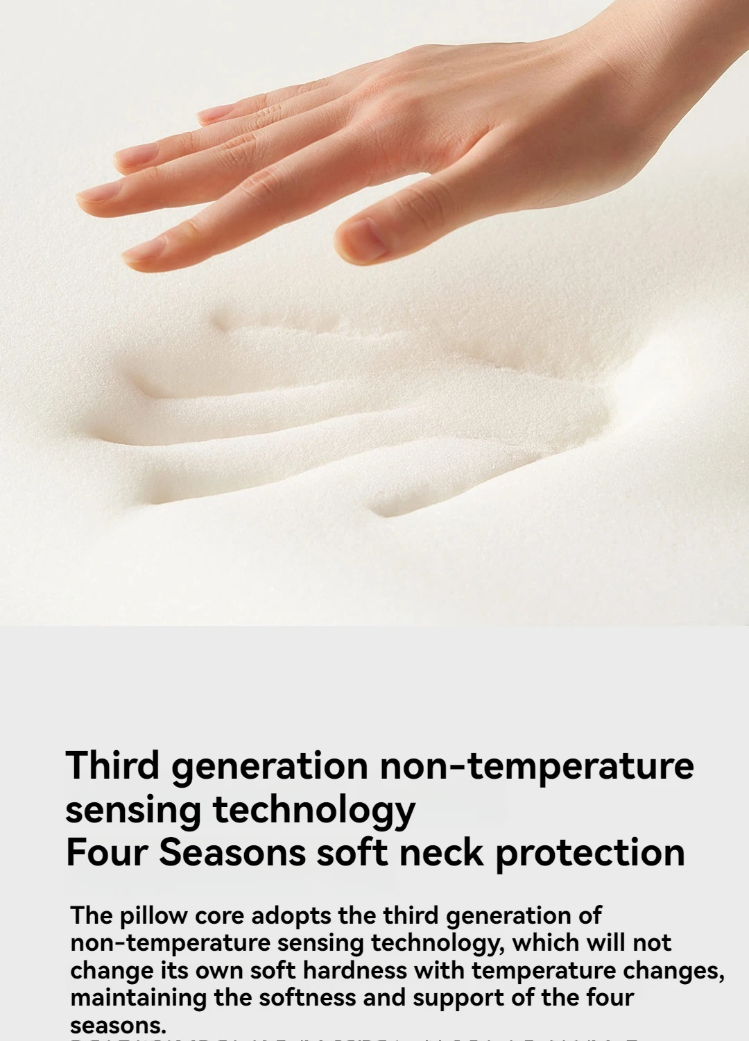 original Xiaomi Mijia Neck Protecting Memory Foam Pillow Slow Pillow Core Relieve Cervical Vertebra Deep sleep - Image 5