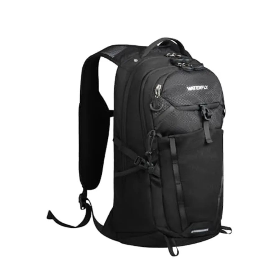 

Small Lightweight Hiking Backpack: 20L Outdoor Daypack with Phone Pocket Hydration Compatible Breathable Backpanel Multi-Compar