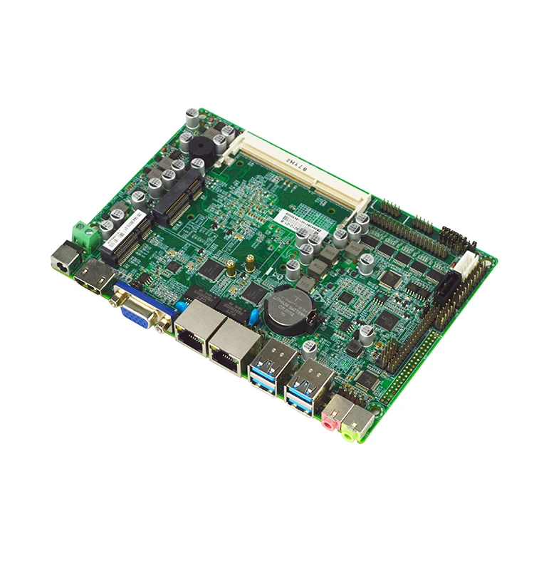 Eip Factory Direct 4 Inch Mini ITX Motherboards Intel I3 6100U DDR3 Fanless Embedded Server Industrial Motherboard with Cpu