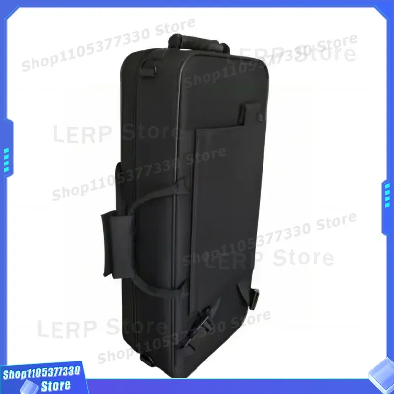 Premium Fabric Alto Saxophone Case Shockproof Sponge Lined Protective Gig Bag for Musicians Durable Hard Shell Storage Cover