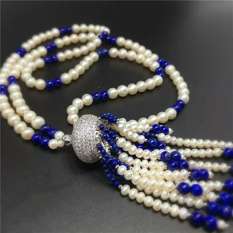 Juya 18K 골드 도금 장식 패스너 크라운 커넥터 펜던트 액세서리 DIY 여성용 태슬 진주 보석 목걸이 만들기