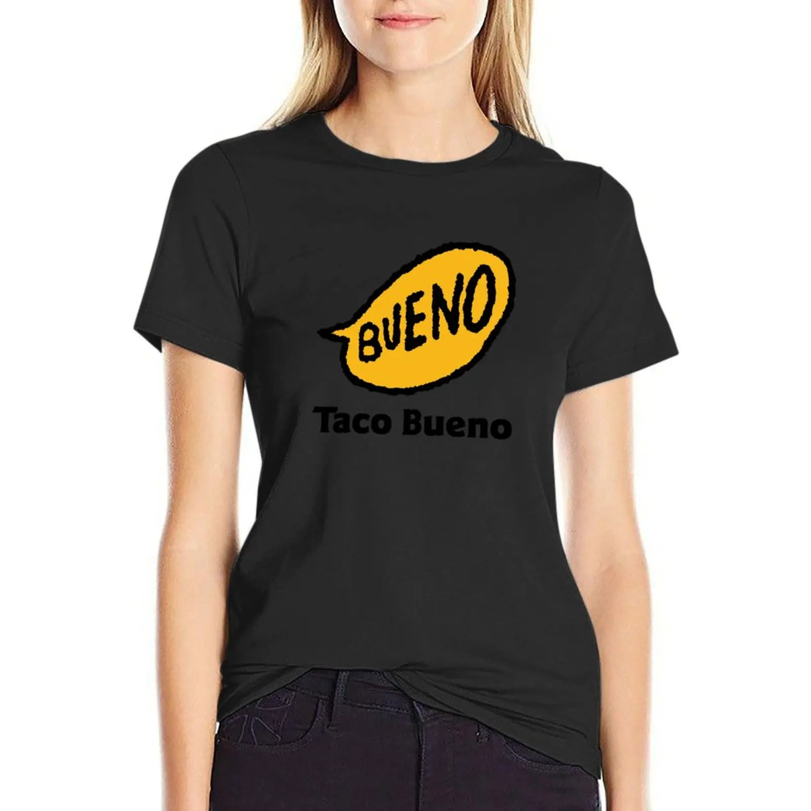 Taco Bueno (Mexican Grill) T-Shirt summer tops summer clothes oversized cute clothes tops Women