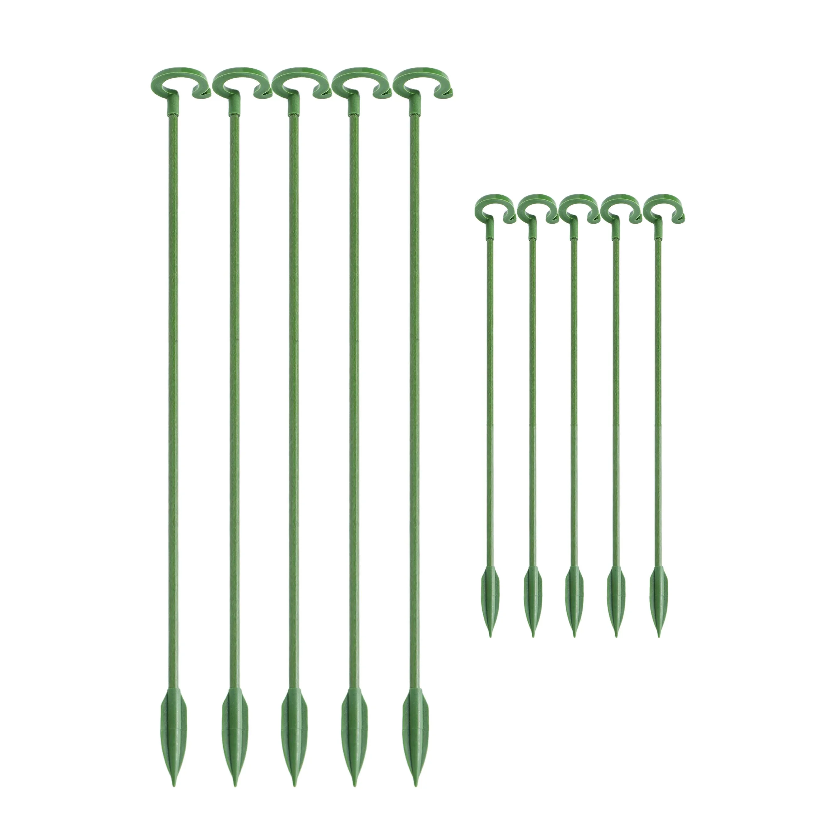 

5pcs/10pcs Plastic Plant Supports Flower Stand Reusable Protection Fixing Tool Gardening Supplies For Vegetable Holder Bracket