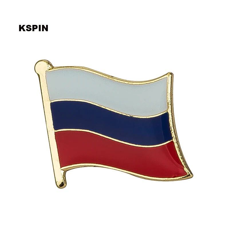 Slovakia Country Flag Metal Lapel Pin Badges for Clothing Brooches for Women/Men Badges for Backpacks KS-0164