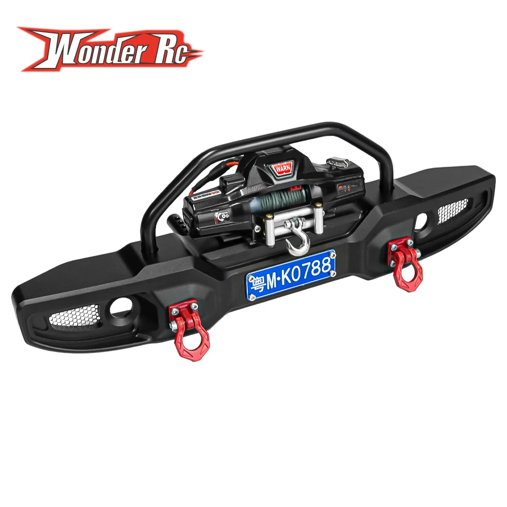 

1PCS Simulation Model Metal Front Bump for 1/7 RC Crawler Car MK07 Jk07 Upgradeds Accessories