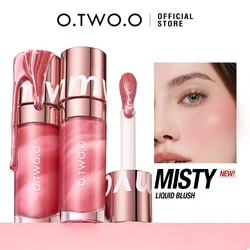 O.TW O.O-colorete líquido de acuarela, maquillaje hidratante de larga duración, Natural, sedoso, no pegajoso, mate, alto pigmento, Sexy, Rojo, Rosa
