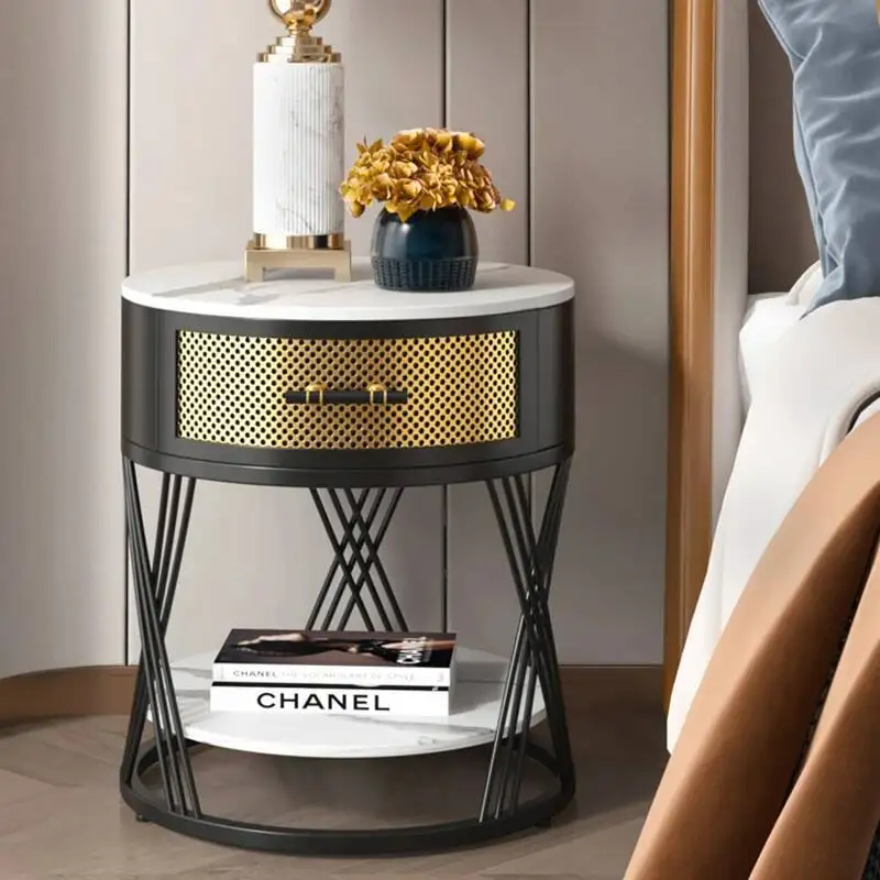 

Gold Room Metel Living Table Small Side Decoration Side Table Cute Luxury Storage Mesa Centro Salon Furniture Luxury