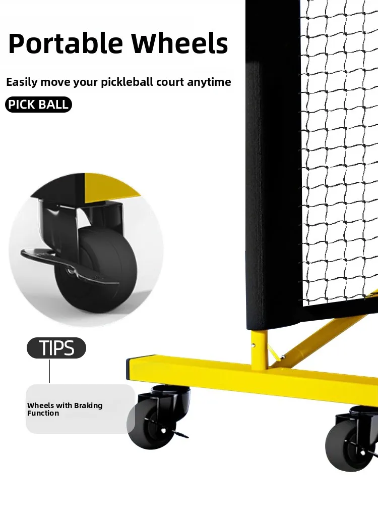 شبكة تنس محمولة للعب في الهواء الطلق، شبكة تنس احترافية للنزهات، معدات تدريب التنس، ماركة أخرى PK00 #1