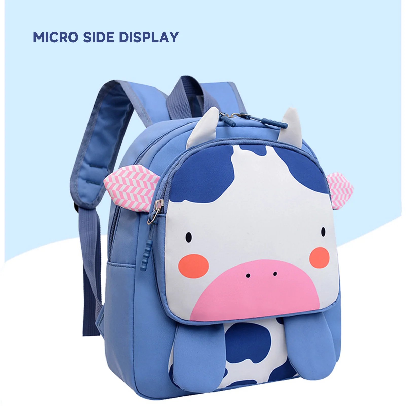 Toddler Preschool Waterproof Backpack Breathable Load-relief Cartoon Animal Pattern Bookbag for Students Bookbag Outdoor Daypack