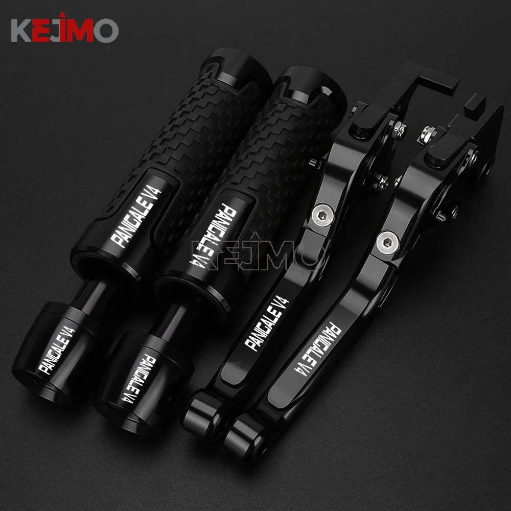 

For DUCATI Panigale V4 2016-2019 2020 2021 2022 Adjustable Brake Clutch Levers Handlebar Knobs Handle Hand Grips ends Motorcycle