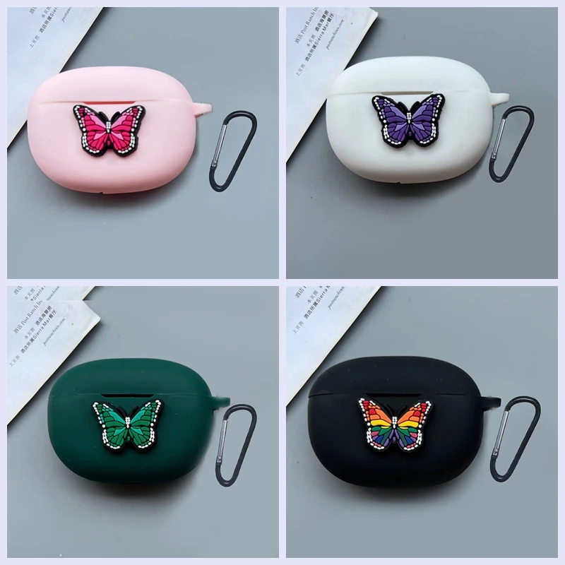 Étui de protection en silicone pour écouteurs, boîtier de téléphone, dessin animé mignon, JBL TUNE 230NC, T130NC