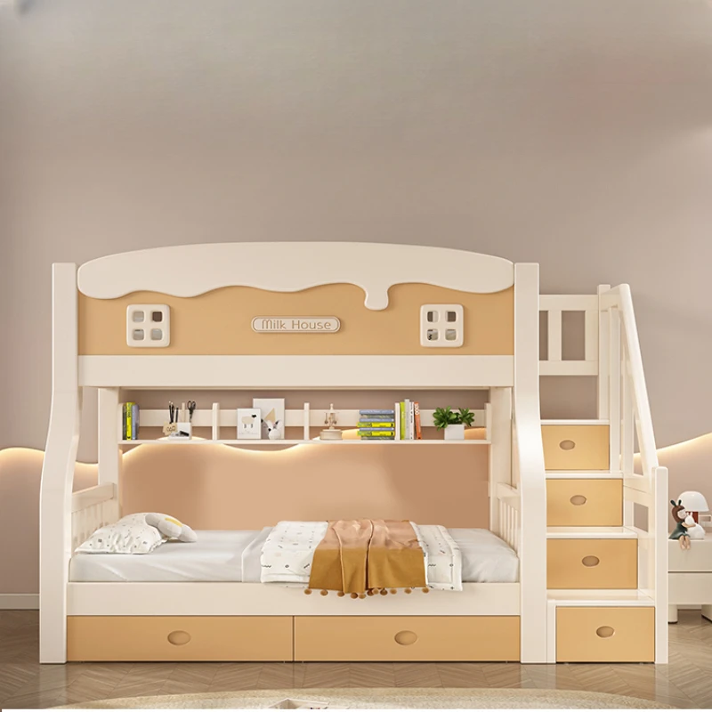 Storage Frame Double Bed Childrens With Drawers Single Living Room Double Bed Princess Modern Cama Matrimonial Furniture