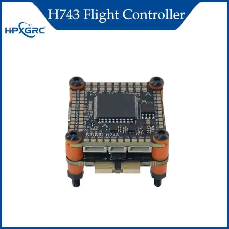 

HPXGRC H743 Flight Controller ICM42688P With 60A/70A/80A 4in1 Brushless ESC Stack 30.5x30.5mm For Freestyle Racing Drone RC