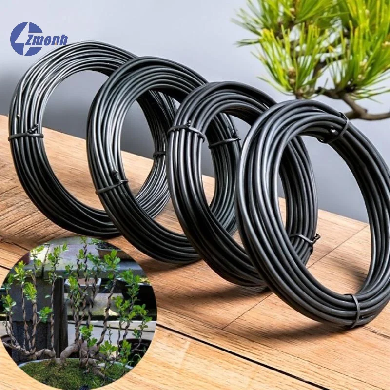 1/2Pcs Garden Plant Support Aluminum Wire Bonsai Training Wire For DIY Bonsai Craft Climbing Vine Tree Shaping Gardening Tool