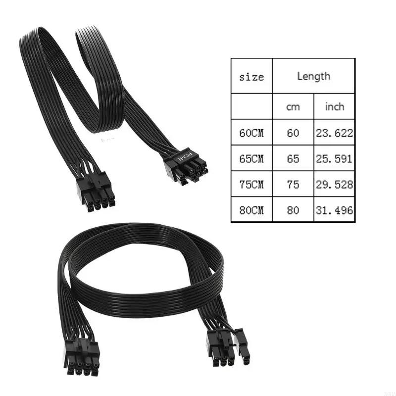 X6HA 8Pin Modular Cable Suitable for Corsair PCIE GPU Power Cord 8Pin To 6+2pin Graphics Card Module Cable