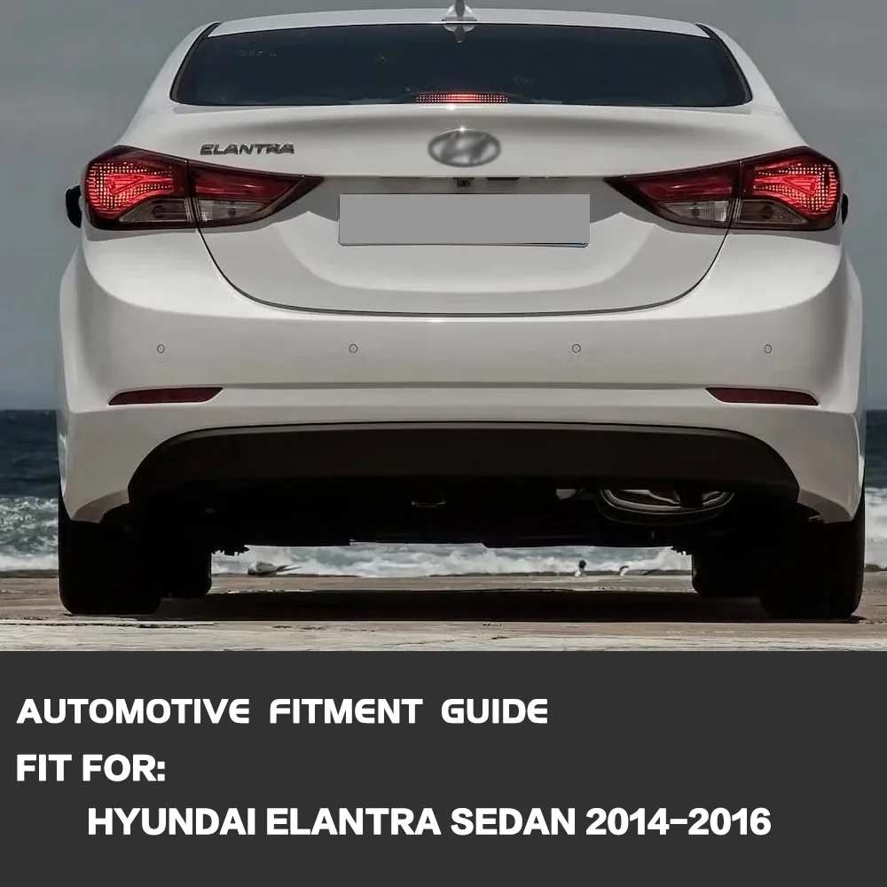 For Hyundai Elantra 2014-2016 Rear Tail Light Assembly Brake Light Turn Signal Reverse Light Car Replacement Parts