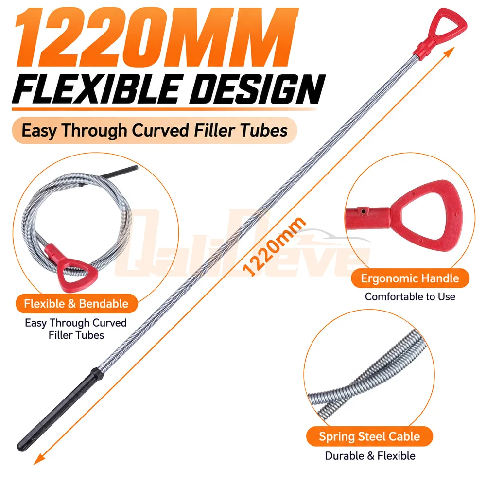 140589152100 1220mm 722.6 Automatic Transmission Fluid Dipstick Tool For Mercedes Benz W211 W203 W220 W163 W210 ATF Measure NAG1