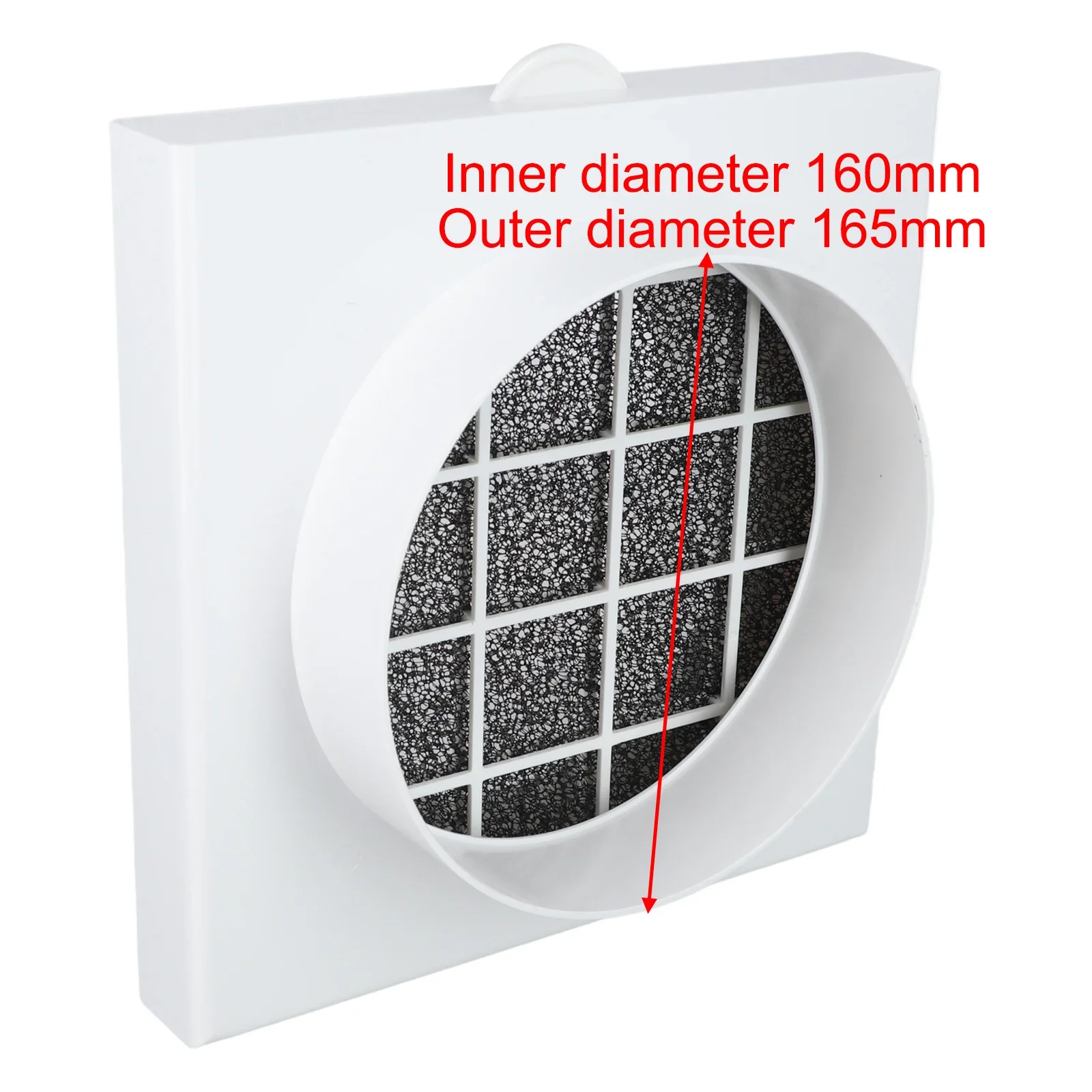 Washing Friendly Duct Filter Designed for PVC/PE Pipe Systems Reusable Sponge Net Ensures Effective Filtration