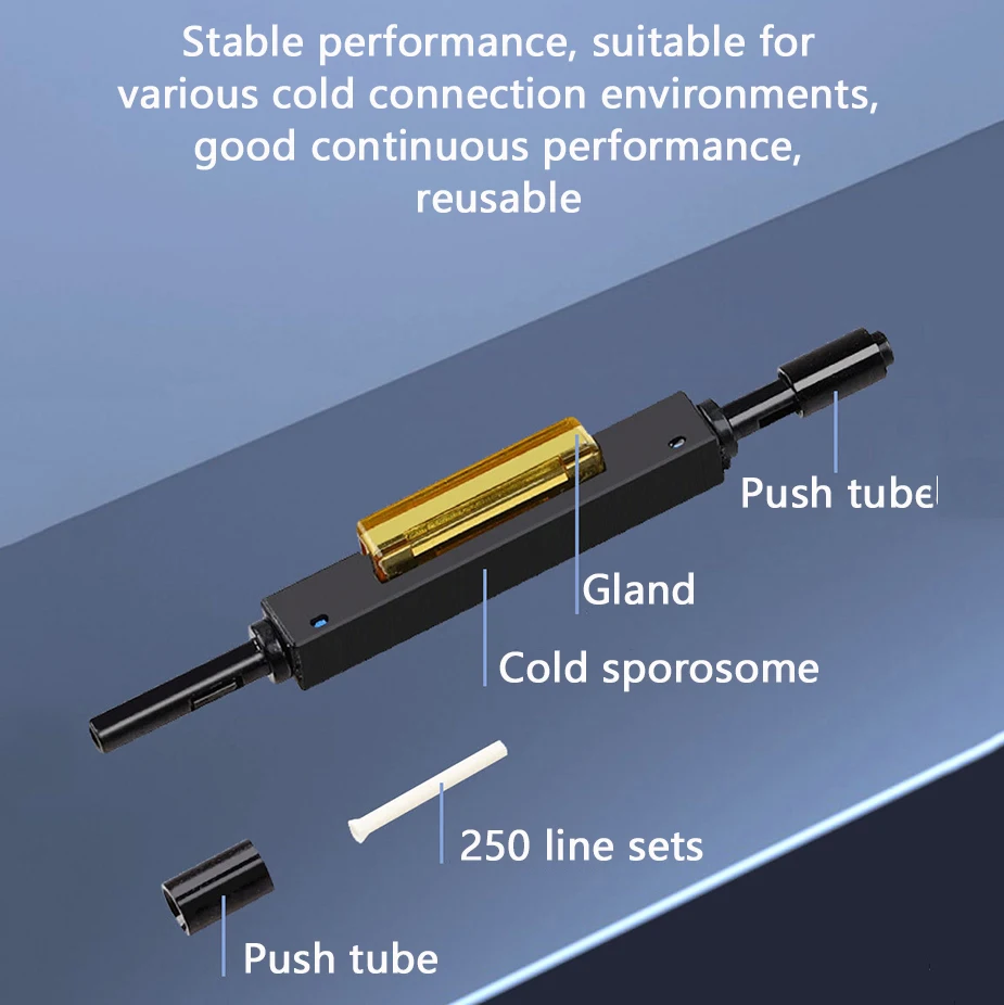 L925B Fiber Optic Quick Connector Optical Fiber Mechanical Splice for Drop Cable