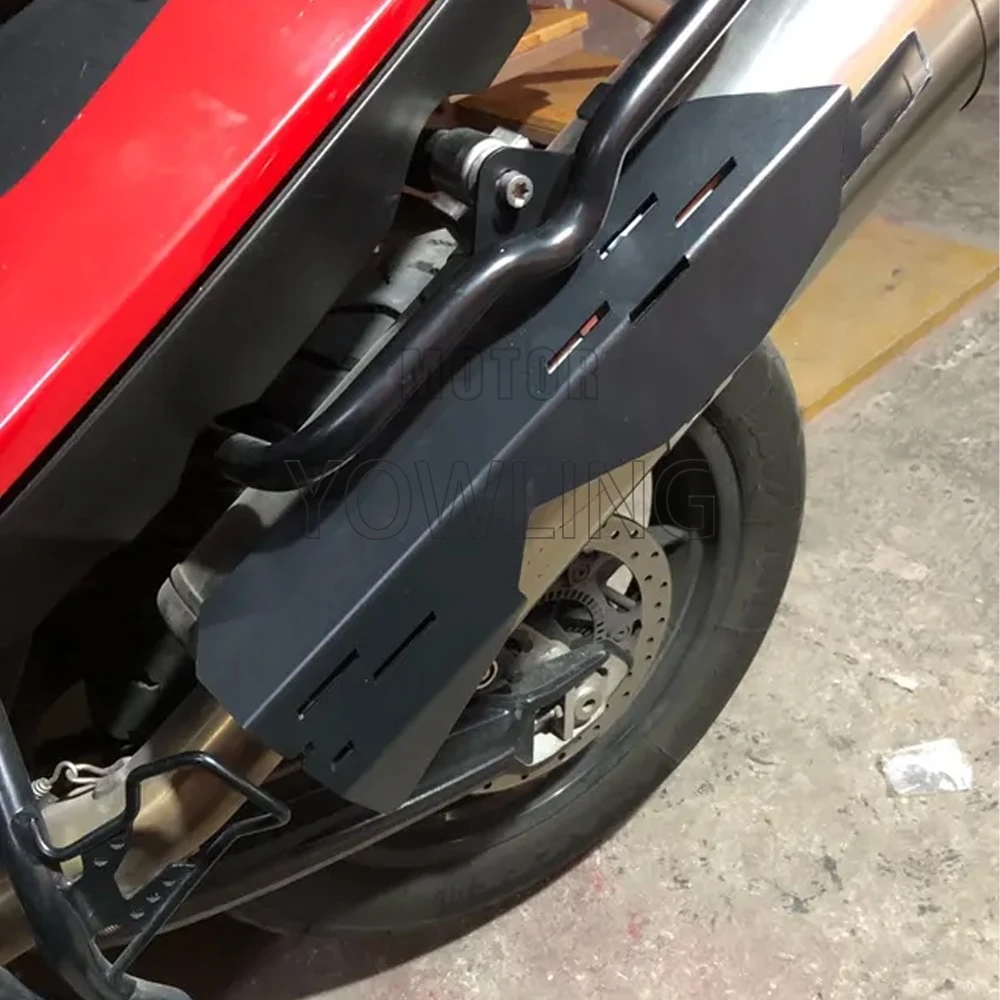 

Motorcycle Exhaust Pipe Protector Heat Shield Cover Guard Anti-scalding For BMW F650GS F700GS F800GS ADVENTURE F650 F700 F800 GS