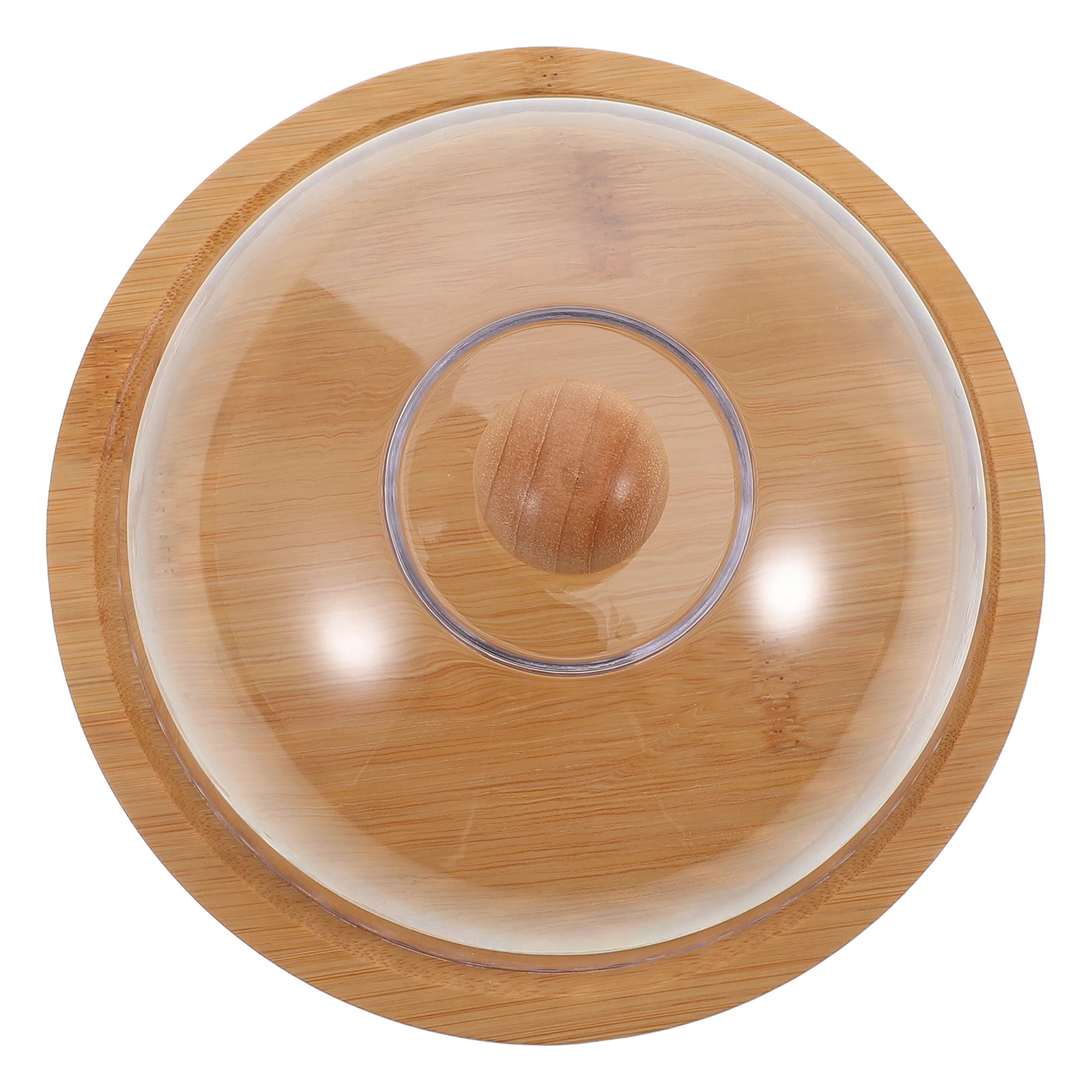 

Butter Dish with Lid Glass Dome Cover Transparent Decorative Cake Tray Cheese Serving Platter Dessert Fruit Display Server