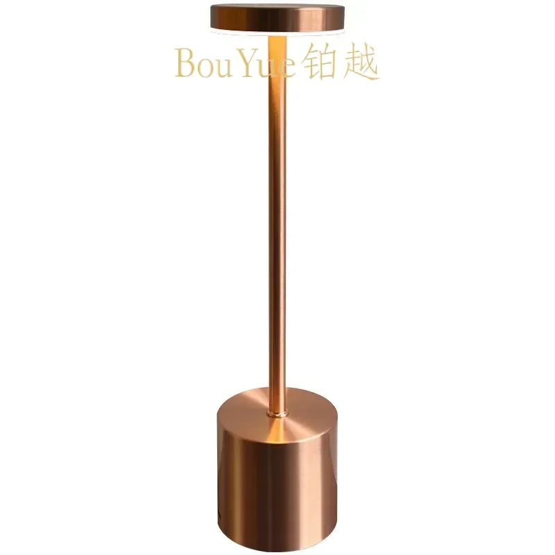Portable LED Bar Table Lamp Rechargeable Dimmable I Shape Ambient Light for Dining Room Bedroom Outdoor Camping Modern Simple