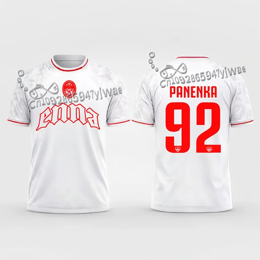 92 Polak Team Jersey French Rapper Football Club Large Music Cd Unisex T-shirt Fan Gift Women Men Soccer Short Sleeved Shirt Top