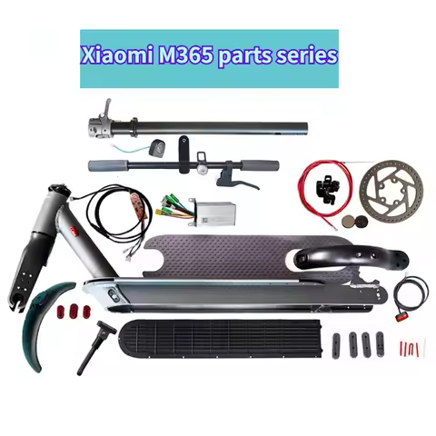 Electric Scooter Repair Replacement Parts for Xiaomi M365 Original FOSTON X-Play Controller Fender Bell Disc Brakes Pads Crew