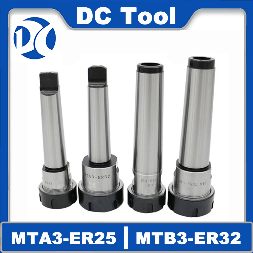 Morse Taper Shank Usinagem Centro de Ferramentas Suporte Ferramenta Torno Cnc Mt1 Mt2 Mt3 Mt4 Mt5 Mtb Er11 Er16 Er20 Er25 Er32 Er40