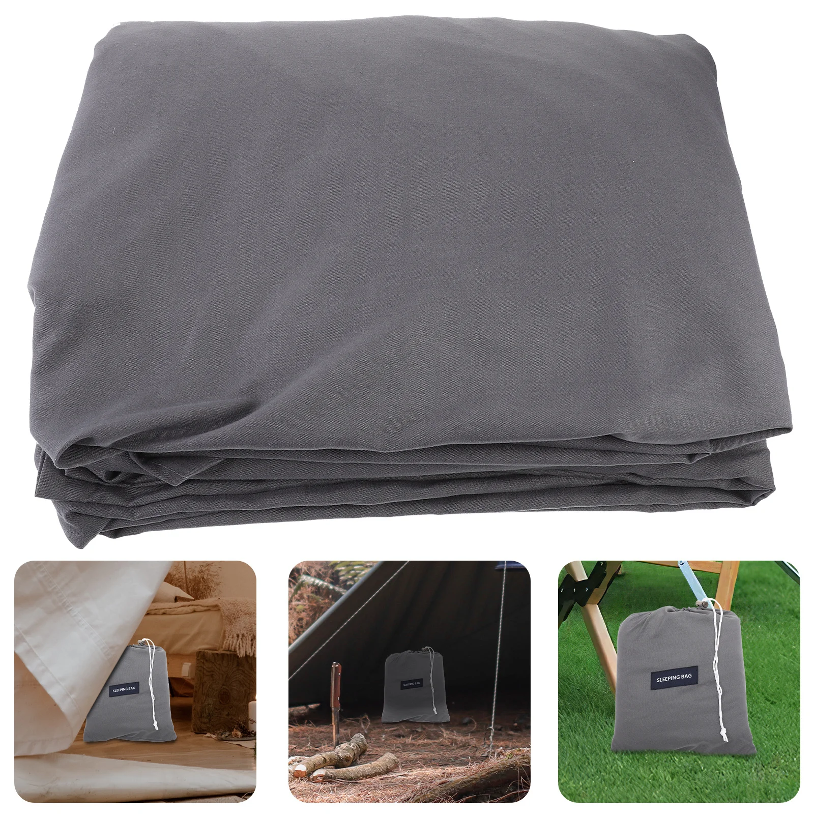 

Portable Sleeping Bag Ultralight Polyester Adult Sleep Sack Camping Hiking Travel Sheet Sleep Bag Liner Sleeping Sack