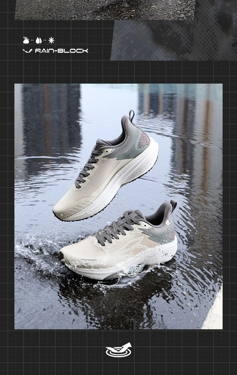 361 Degrees Rainblock 8.0 Herren-Laufschuh, neuer Mesh Airy Grippy, wasserabweisender, stoßdämpfender Jogging-Sneaker für Herren 672532226 – Detail 22