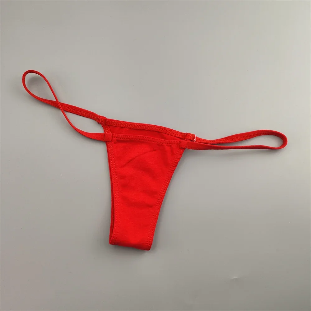 ملابس داخلية قطنية عالية الجودة للنساء ، ملابس داخلية مثيرة ، سراويل داخلية سلسة ملونة ، بيكيني حميمي جي سترينج ، ملابس داخلية نسائية ، 3 قطعة لكل عبوة