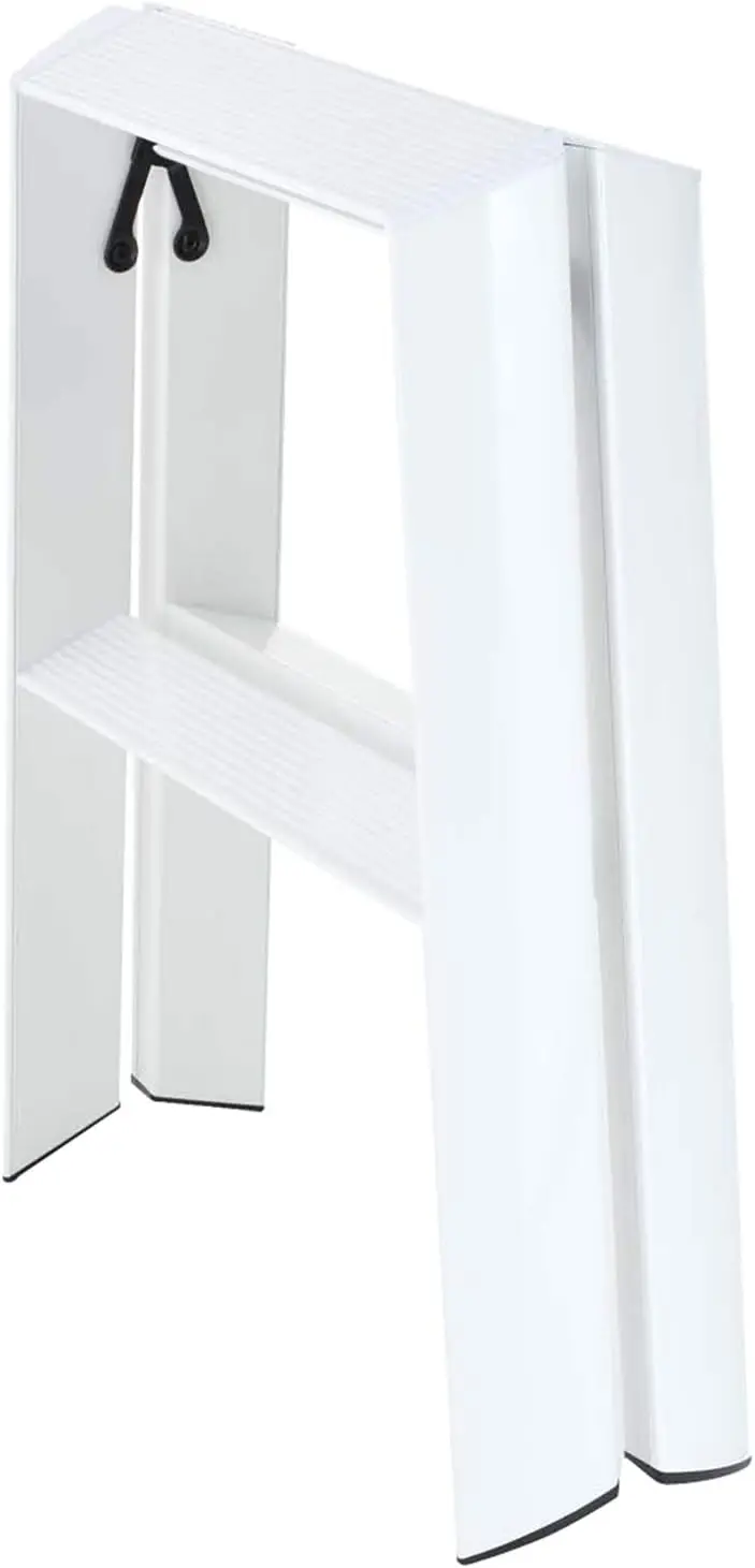 Escadas Lucano Step Stool, 2 degraus, branco