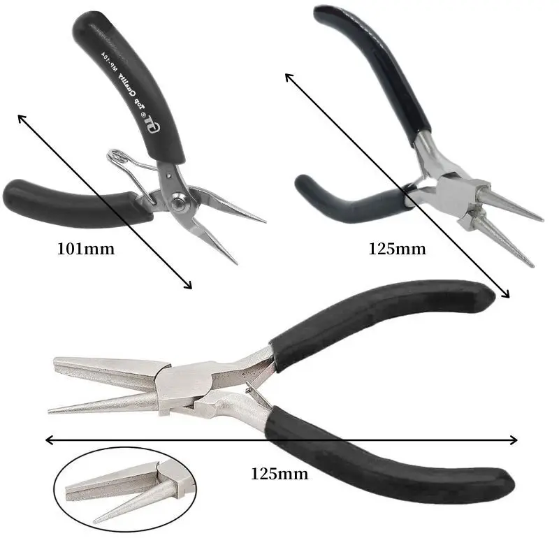 Wire Rolling Pliers for Jump Ring Making High Quality Round Nose Pliers  Black Wire Looping Pliers for Jewelry DIY Making Tools