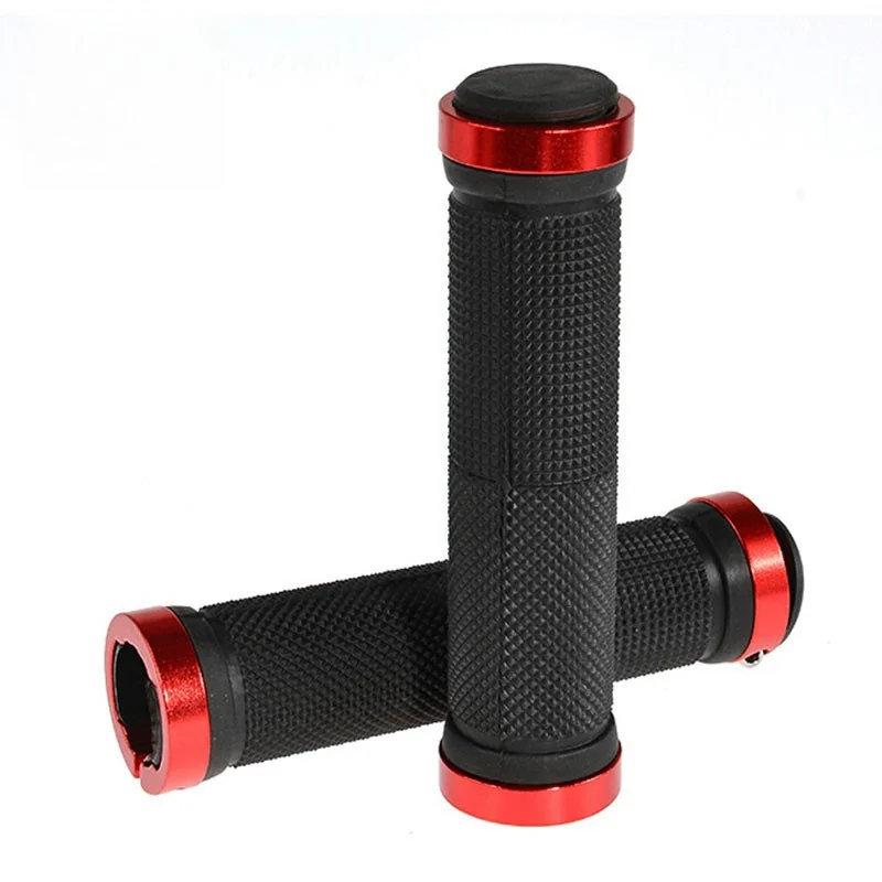 1PCS Bicycle Handlebars, Double-Sided Locking Handlebars, Mountain Bike Folding Handlebars, Strap Blocking