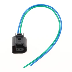 1Pcs 1K0973702 Car License Plate Light Socket Adapter For VW Magotan Golf Audi Temperature Sensor Plug Connector Accessories