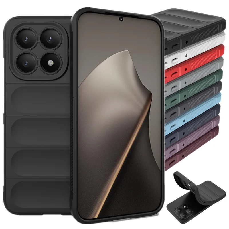Soft Skin Feeling Flexible Silicone Case for Xiaomi 15T Pro 