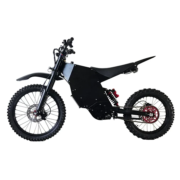 MDX-30 Electric Bike 72V 75AH Lithium Battery & 16KW Single Speed Mid Drive Motor Disc Brake & Central Motor