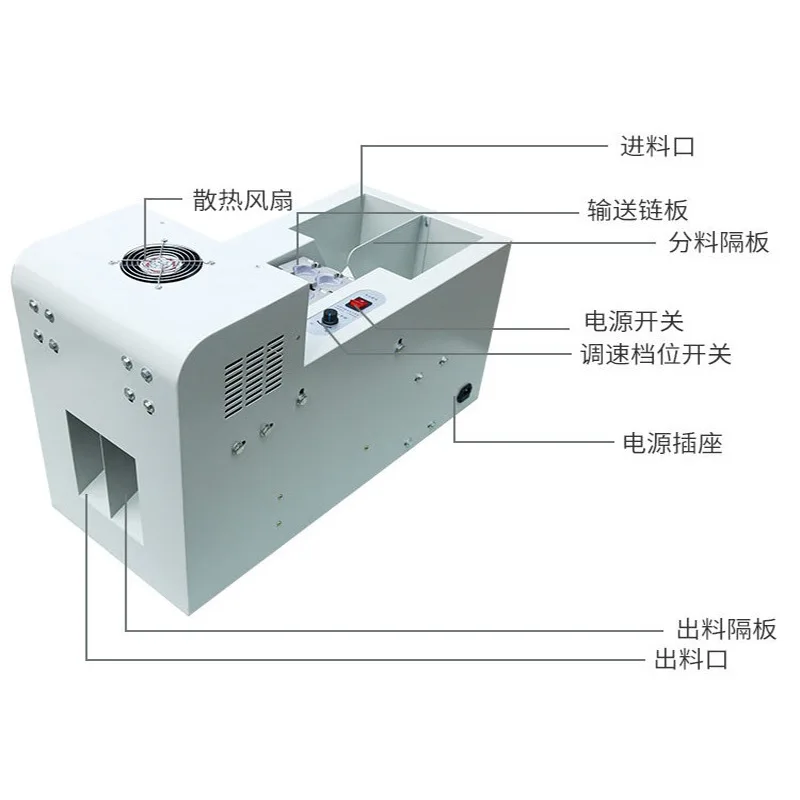 Commercial multi-functional automatic fried goods, chestnut opening machine, chestnut cutting machine