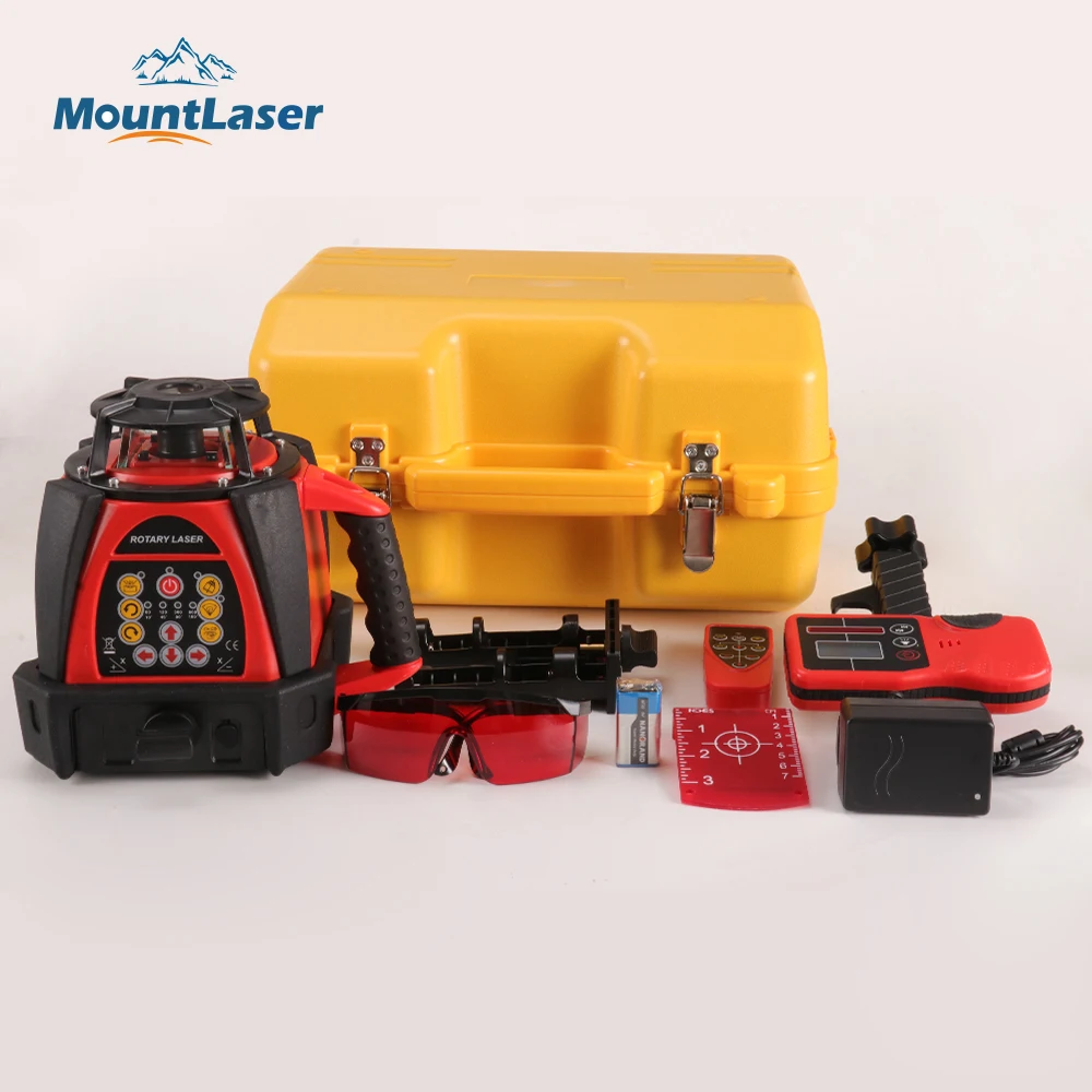 MLR300  Red/Green Beam Self-Leveling Rotating Lasers Level For Surveying Construction Tools