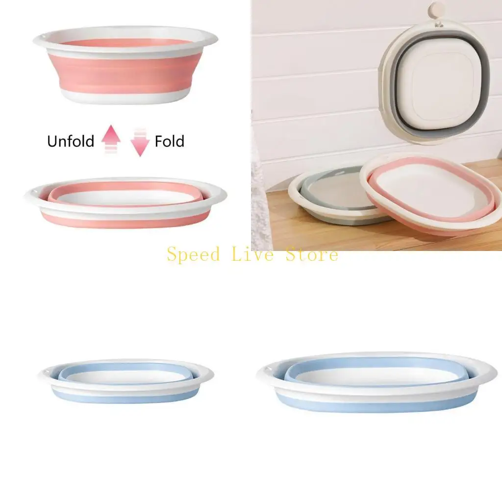 

547C Складной умывальник для младенцев Портативный складной ведро для кемпинга и рыбалки