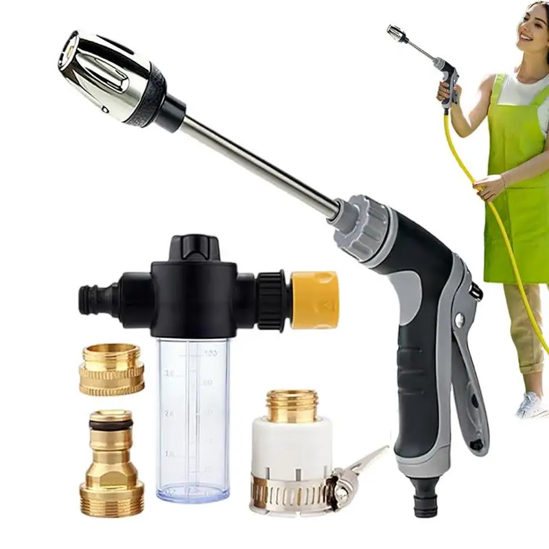 

Watering Spray High Pressure Atomising Sprayer Water Garden Hose Nozzle Heavy Duty Metal Atomizing Nozzle For Watering Plants