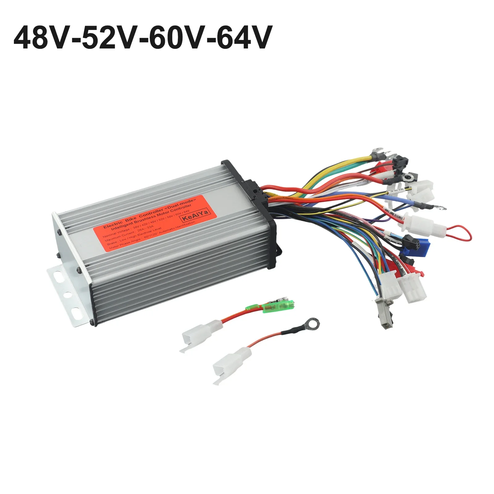 1pc Controller 24V/36V/48V/60V 500W/600W/800W Intelligent Dual-mode Two-three-wheel Brushless Motor Electric Vehicle Controller