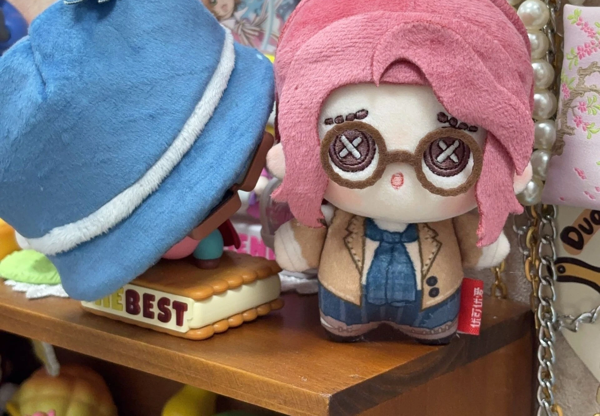 Identity V Blind Girl, Blind Girl Helena 10cm Cotton Doll, Fifth Personality Series, Cute and Detachable Surrounding Hats view 3