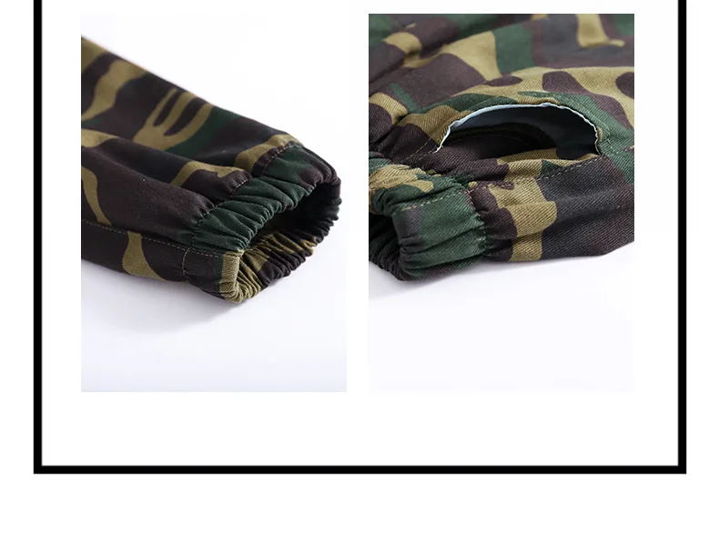 Hip Hop Mädchen Crop Kurzarm Jacke Street Dance Camouflage Hosen Kind Military Streetwear Jogger Kinder Jazz Kleidung Sets – Detail 18