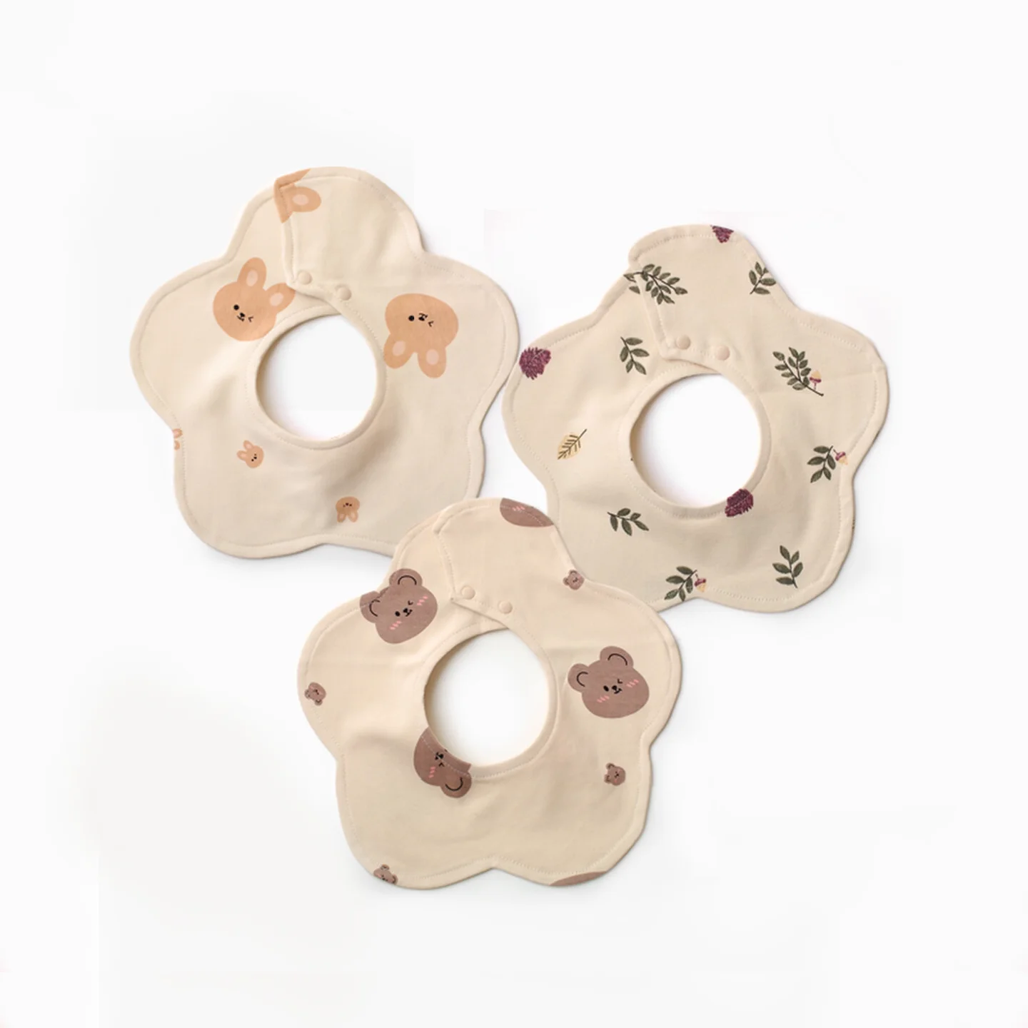 

Новый 3-слойный хлопковый двусторонний полезный нагрудник для кормления младенцев, мягкое полотенце для слюны, ткань для отрыжки для новорожденных, детские нагрудники