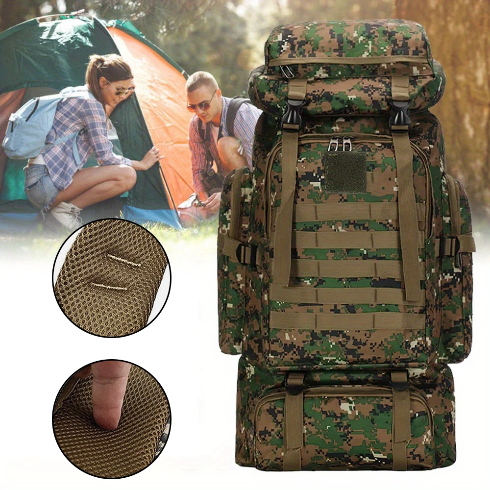 Sac à dos de randonnée, sac à dos d'escalade pour l'extérieur, sac à dos résistant à l'eau, pour hommes et femmes
